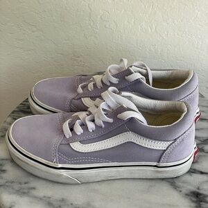 Kids Vans Classic Lavender Sneakers
